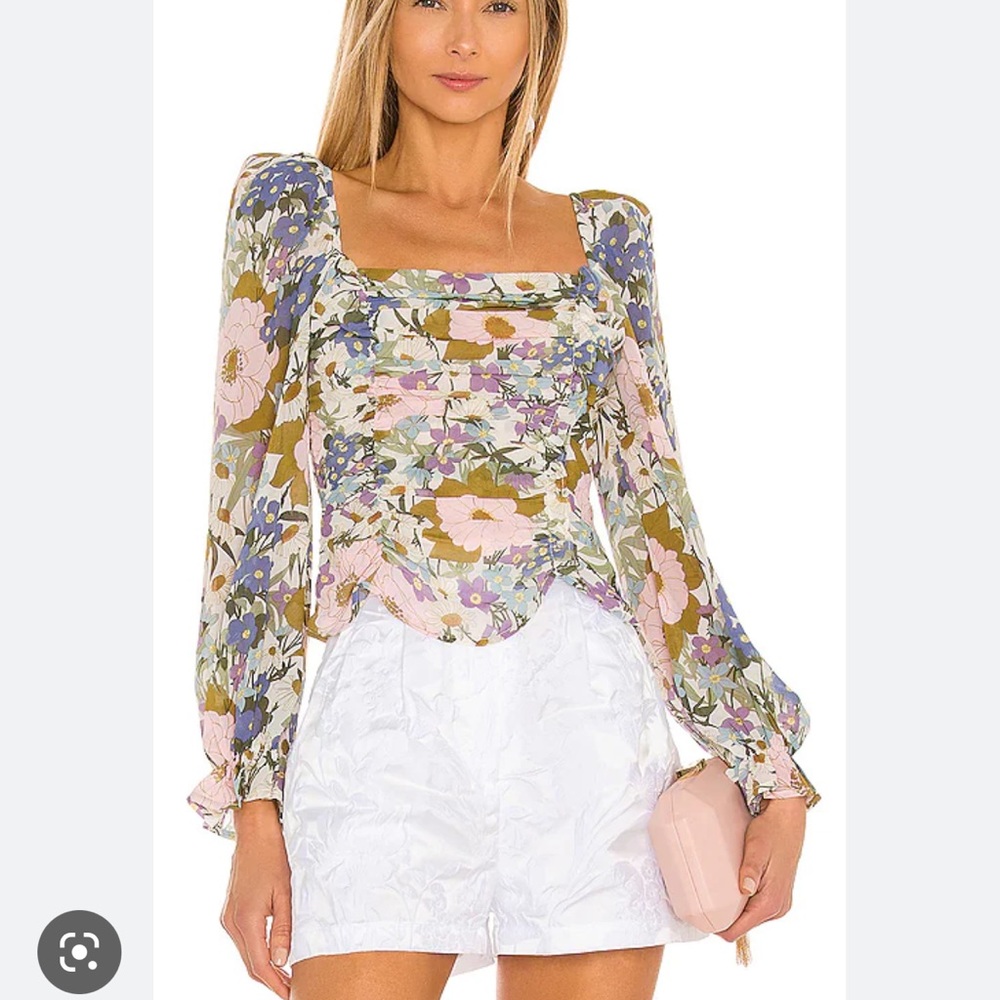 Astr floral top